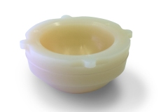 Machined UHMWPE Acetabular cup (socket) for orthopedic implants