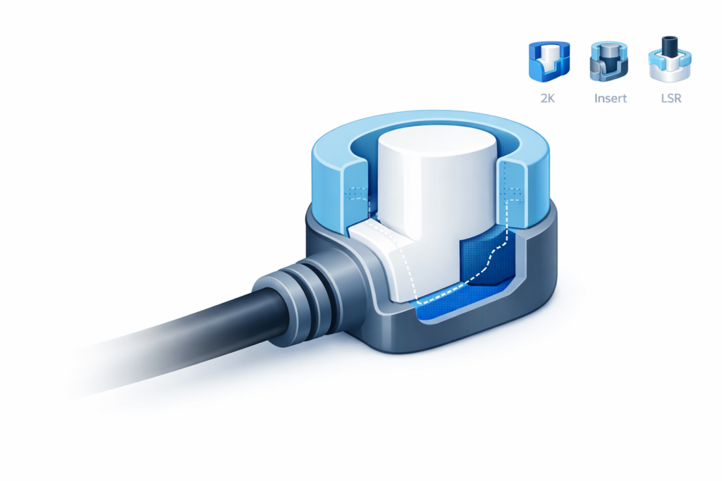 Overmolding for medical device manufacturing